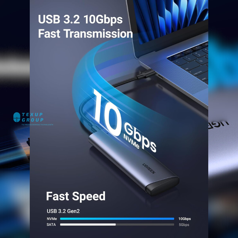 UGREEN - Carcasa case para M2 NVME