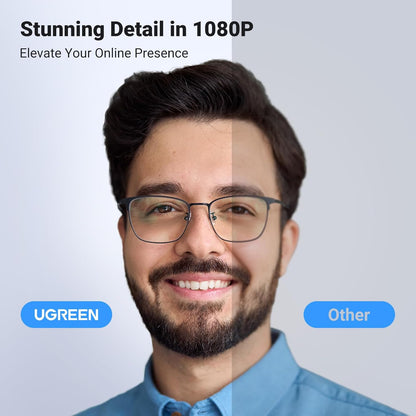 UGREEN - CÁMARA WEB 1080P FULLHD CON MICRÓFONO TX6140